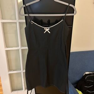 Urban Outfitters Lace Trim Mini Dress